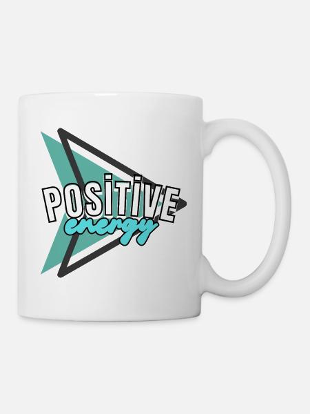 positive energi - Mug - white