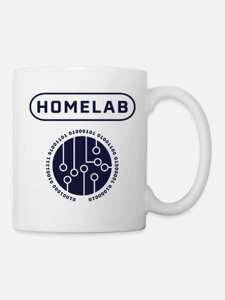 Digitale KI-Technologie Grafikdruck - Tasse - Weiß