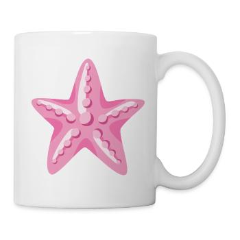 Drole Animaux océan Minimaliste Simple étoile de m - Mug blanc - blanc - Droite