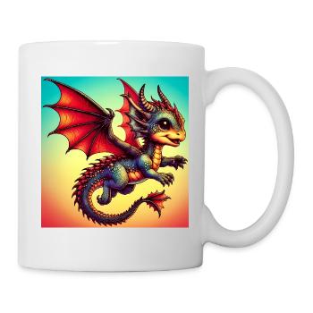 dragon - Mug - white - Right