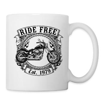Trajet gratuit - Mug blanc - blanc - Droite