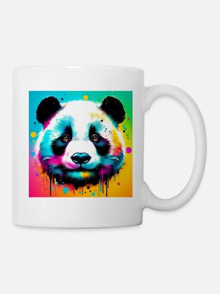 Panda - Tasse - Weiß