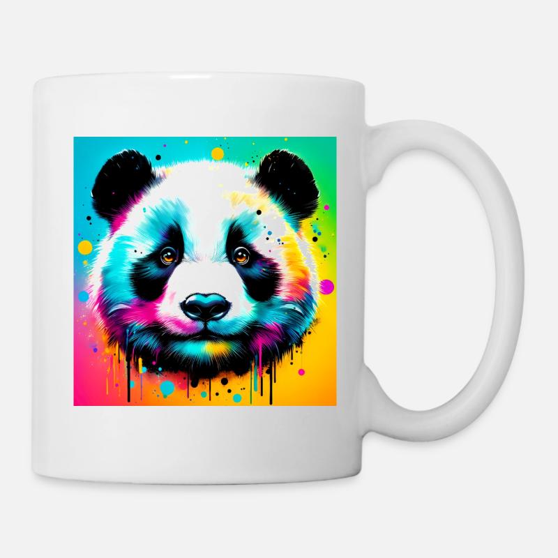 Panda - Tasse - Weiß
