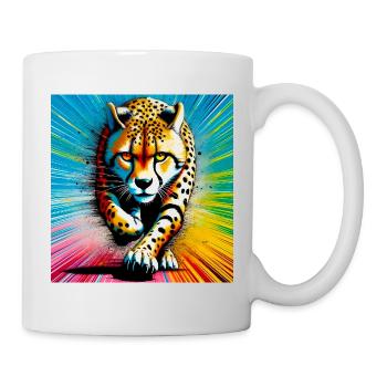 cheetah - Mug - white - Right