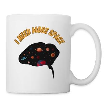 Cosmos Space Skizze für Kinder - Tasse - Weiß - Rechts