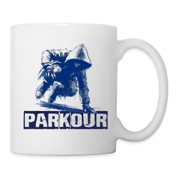 Parkour Street Style - Mug blanc - blanc - Droite