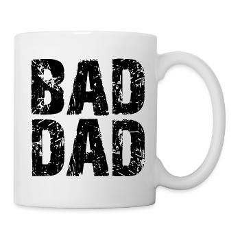 Mauvais papa Cadeau de fête des pères Papa - Mug blanc - blanc - Droite
