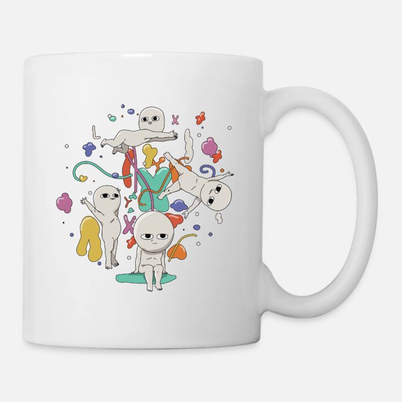 Halluzination - Tasse - Weiß