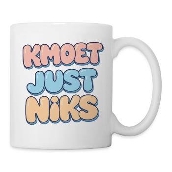 Kmoet just nothing, Dialecte anversois Chemises - Mug blanc - blanc - Droite