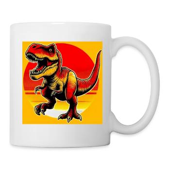 dinosaur - Mug - white - Right