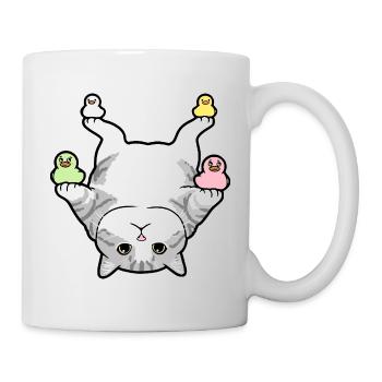 Zirkus Chatatouille - Tasse - Weiß - Rechts