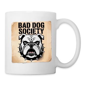 Société des mauvais chiens - Mug blanc - blanc - Droite