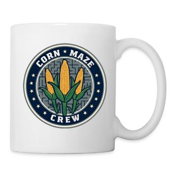 Labyrinthe de maïs Crew Spooky Labyrinthe de maïs d’Halloween - Mug blanc - blanc - Droite