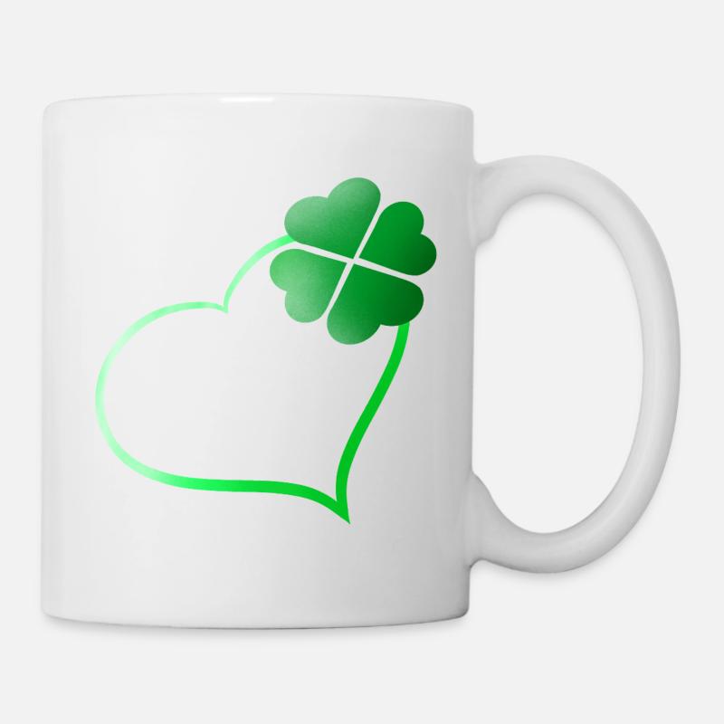 Lucky Heart - Mug - white