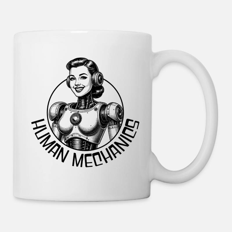 Mechanical Human - Mug - white