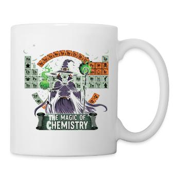 Witch with Potions and Periodic Table - Mug - white - Right