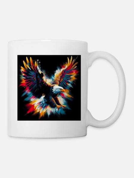 Adler - Tasse - Weiß