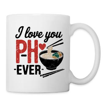 Loving You Pho Lover, Asian Food  - Mug - white - Right