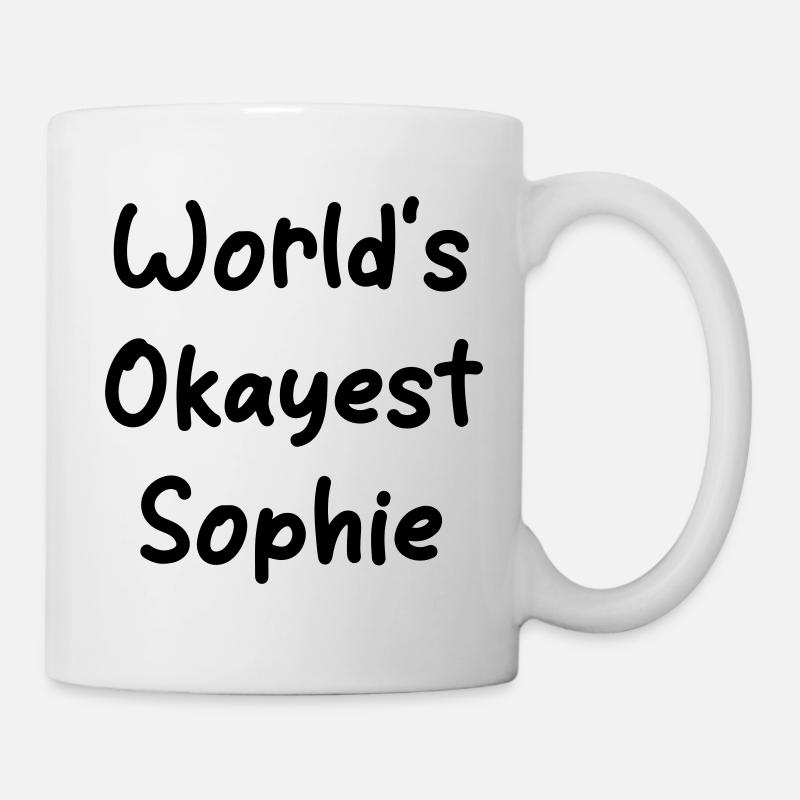 World's okayest Sophie - Mug - white