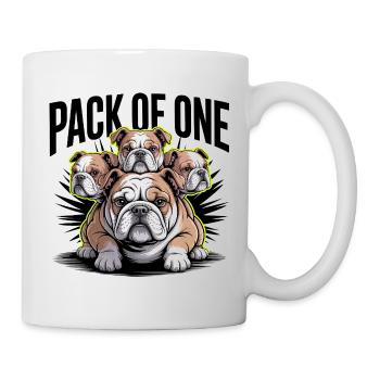 Pack of One Bulldog - Mug - white - Right