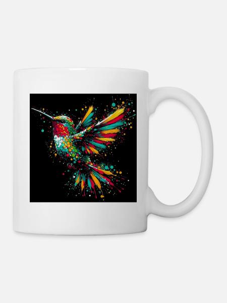 Kolibri - Tasse - Weiß