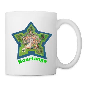 Bourtange Star Shape with Fortress Detail - Mug - white - Right
