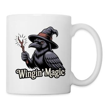 Wingin’ Magic Raven - Mug - white - Right