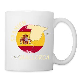 Mallorca - Tasse - Weiß - Rechts