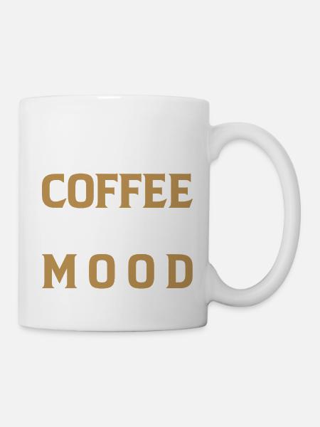 Good coffee good mood - Tasse - Weiß