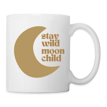 Stay Wild Moon Child - Tasse - Weiß - Rechts