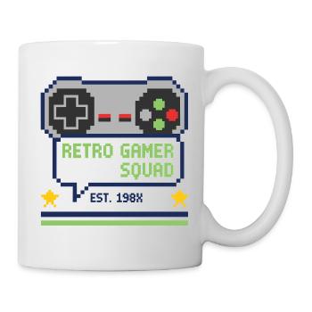 Retro Gamer Squad - pour les joueurs - Mug blanc - blanc - Droite