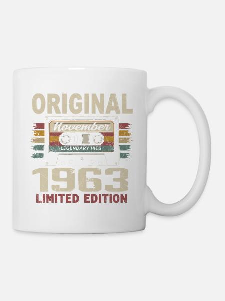 Novembre 1963 Cadeau Novembre 1963 - Mug blanc - blanc