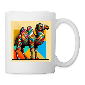 Kamel - Tasse - Weiß - Rechts