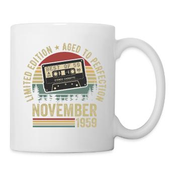 Novembre 1959 - Mug blanc - blanc - Droite