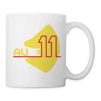 Logo des Departements Aude 11 - Tasse - Weiß - Rechts