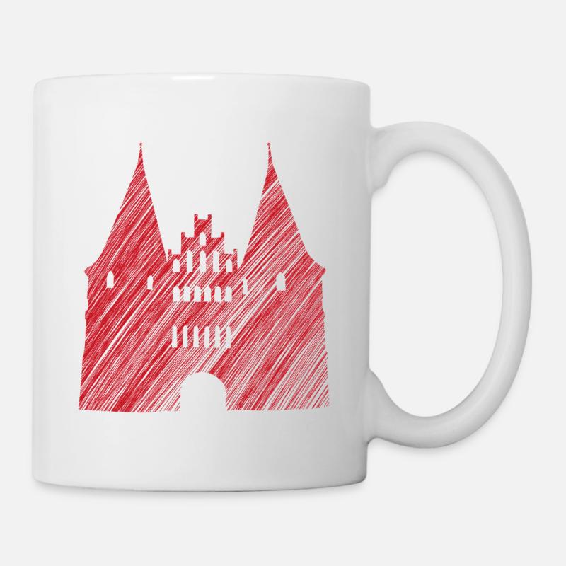 Holsten Gate Lübeck Red - Mug - white