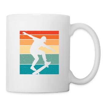 Skaters Skate Kids Skateboarders - Mug - white - Right