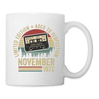 Novembre 1972 - Mug blanc - blanc - Droite