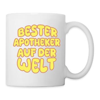 Apotheker als Berufung - Tasse - Weiß - Rechts