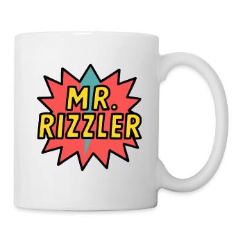 Herr Rizzler - Tasse - Weiß - Rechts