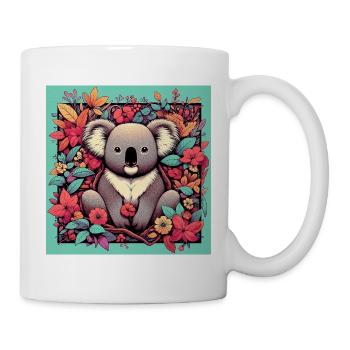 Koala - Mug blanc - blanc - Droite