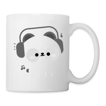 Panda Headphones - Mug - white - Right