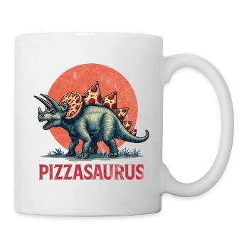 Pizzasaure - Mug blanc - blanc - Droite