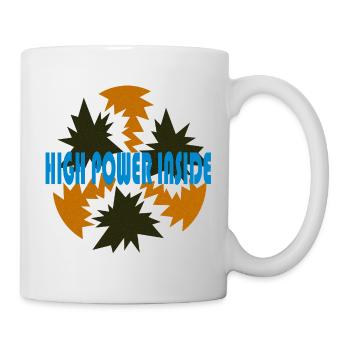 High power by Cean - Mug - white - Right