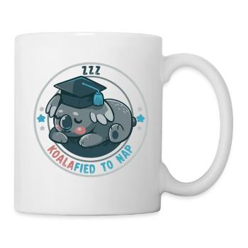 Koalafied to Nap - Mug - white - Right