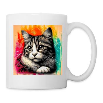 cat - Mug - white - Right