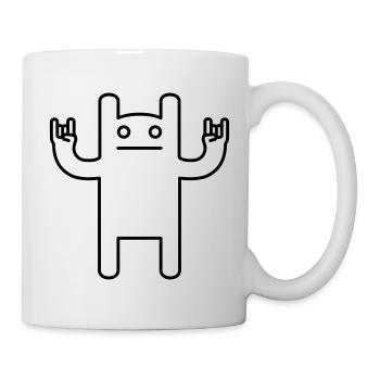Monster Rock – Festival Comic Kawaii - Tasse - Weiß - Rechts