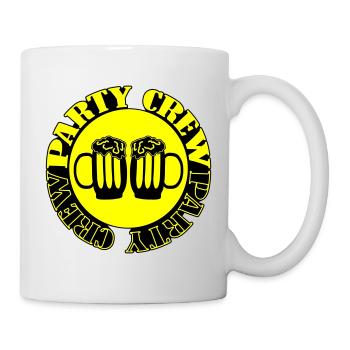 Party Crew Beer - Mug - white - Right