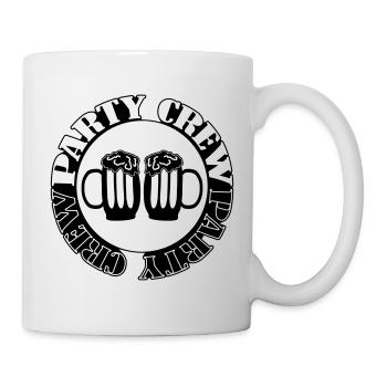 Party Crew Beer - Mug - white - Right