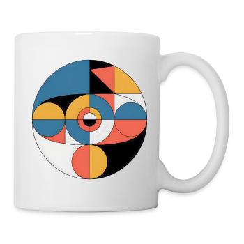 Abstract Geometric - Mug - white - Right